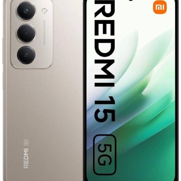 Smartphone Xiaomi Redmi 15 5G 6.9 4GB/128GB Dual SIM (Titan Grey)