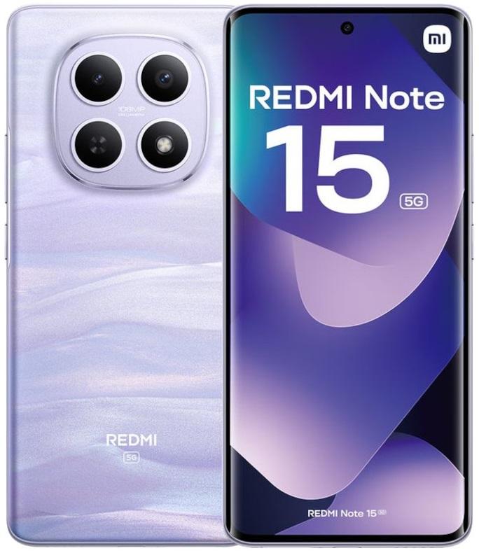 Smartphone Xiaomi Redmi Note 15 5G 6.77 8GB/256GB Dual SIM (Púrpura)