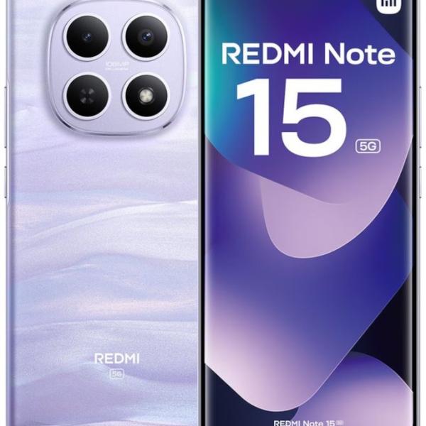 Smartphone Xiaomi Redmi Note 15 5G 6.77 8GB/256GB Dual SIM (Púrpura)
