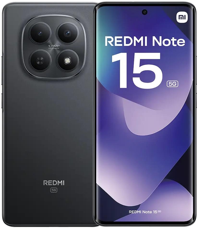 Smartphone Xiaomi Redmi Note 15 5G 6.77 8GB/256GB Dual SIM (Preto)