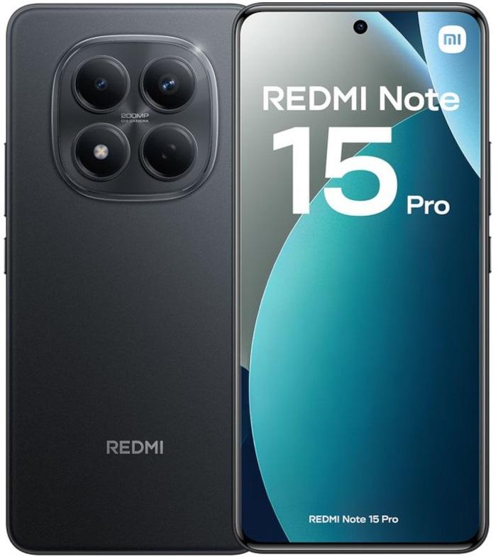 Smartphone Xiaomi Redmi Note 15 Pro 4G 6.77 8GB/256GB Dual SIM (Preto)