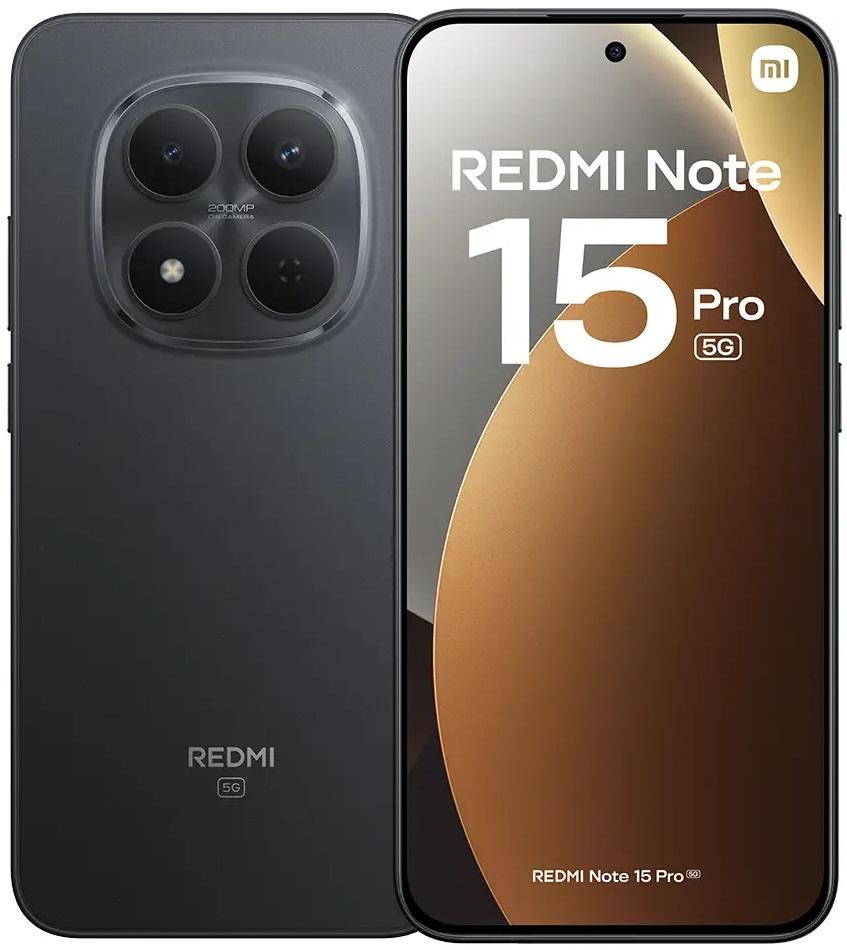 Smartphone Xiaomi Redmi Note 15 Pro 5G 6.83 12GB/512GB Dual SIM (Preto)
