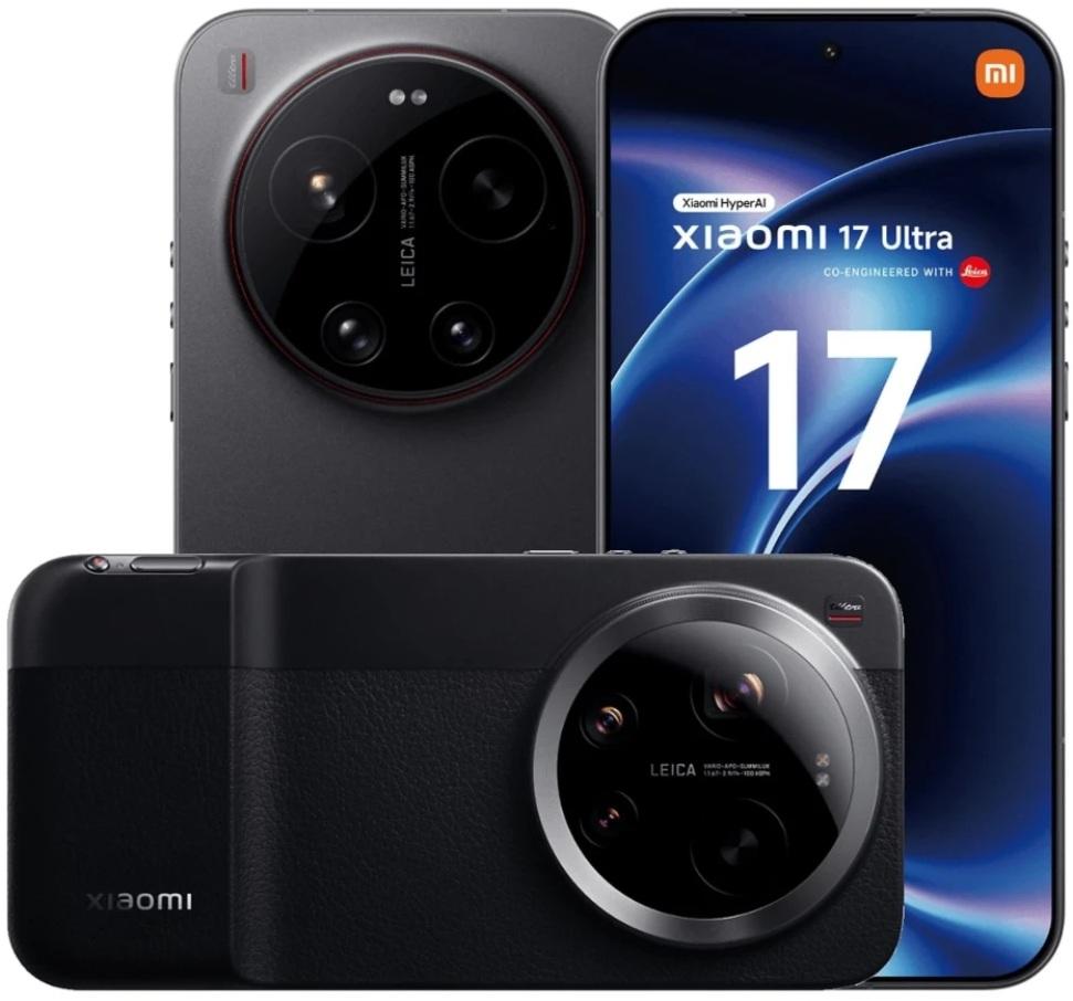 Smartphone Xiaomi 17 Ultra 6.9 5G 16GB/512GB Dual SIM + Kit de Fotografia (Preto)