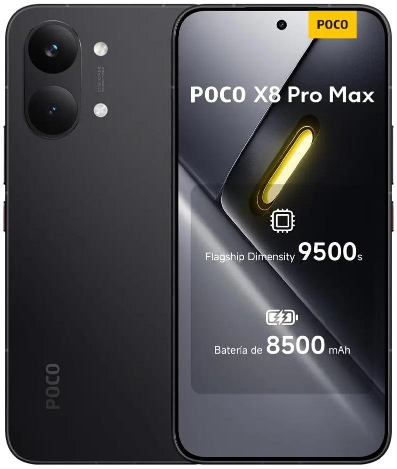 Smartphone Xiaomi Poco X8 Pro Max 5G 6.83 12GB/256GB Dual SIM (Preto)