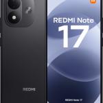 Smartphone Xiaomi Redmi Note 17 4G 6.99" (6 / 256GB) 120Hz Preto