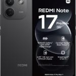 Smartphone Xiaomi Redmi Note 17 Pro Max 5G 6.83" (8 / 256GB) 120Hz Preto