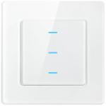 Interruptor Inteligente N - TS10 - W3 3 Canais WiFi Tuya (Branco) - AVATTO