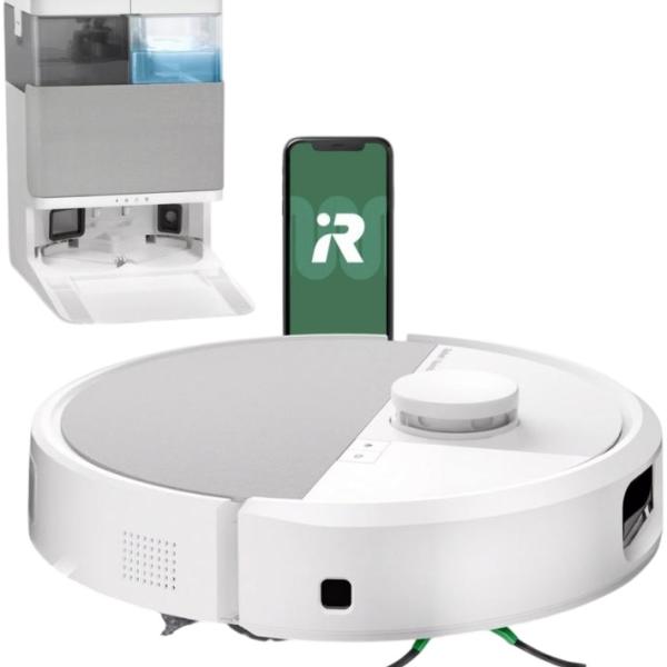 Aspirador Robot Roomba Combo 505 Plus + Base AutoWash (Branco) - iROBOT