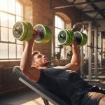 Conjunto de Halteres 30 kg 4 em 1 Conjunto de Pesos com Kettlebell Barra de Pesos para Treino de Força em Casa Ginásio Verde