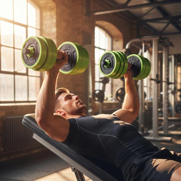 Conjunto de Halteres 30 kg 4 em 1 Conjunto de Pesos com Kettlebell Barra de Pesos para Treino de Força em Casa Ginásio Verde