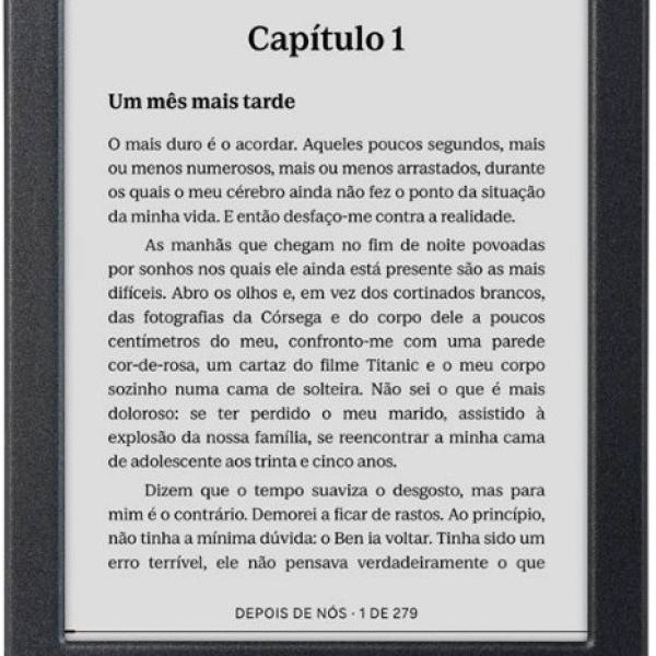 E - Book Clara BW 6 Ecrã Táctil 16GB Wi - Fi (Preto) - RAKUTEN KOBO