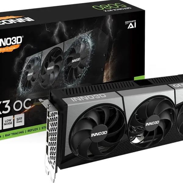 Placa Gráfica NVIDIA GeForce RTX 5080 Blackwell X3 OC 16GB GDDR7 DLSS4 - INNO3D
