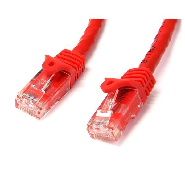 Cabo de Rede RJ45 Cat6 U/UTP Vermelho (2 mts) - STARTECH