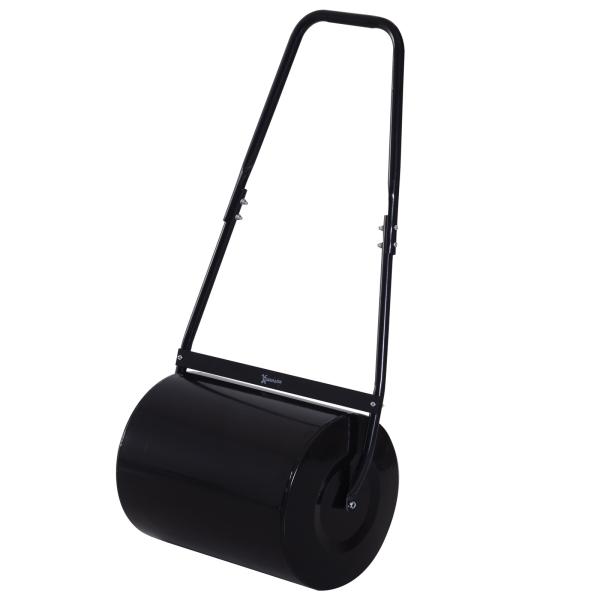 Rolo de jardim 30L de aço preenchido com água ou areia 32x40cm Cabo destacável
