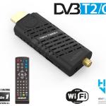 Mini Receptor t/ PEN Full HD DVB - T2/C (Cabo + TDT) H265 HEVC - EDISION