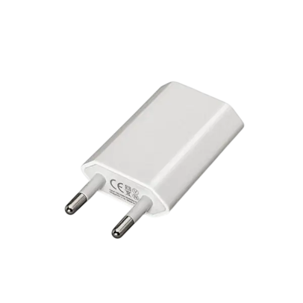 Mini Carregador Nanocable USB 5V/1A Branco