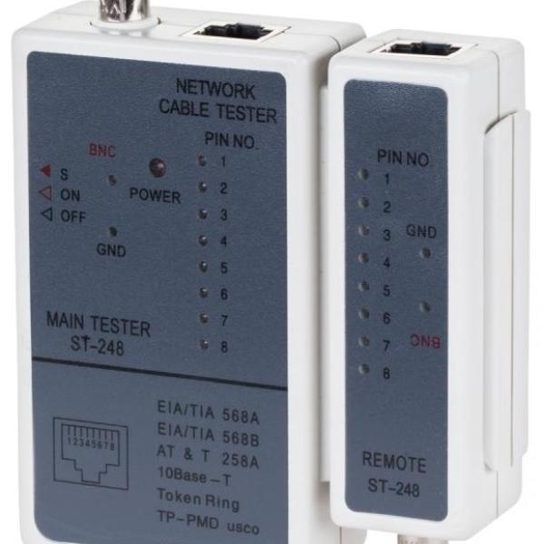Testador de Rede RJ45/BNC