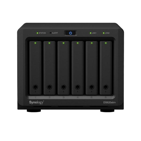 SYNOLOGY DS620slim NAS 6Bay Disk Station — Recondicionado