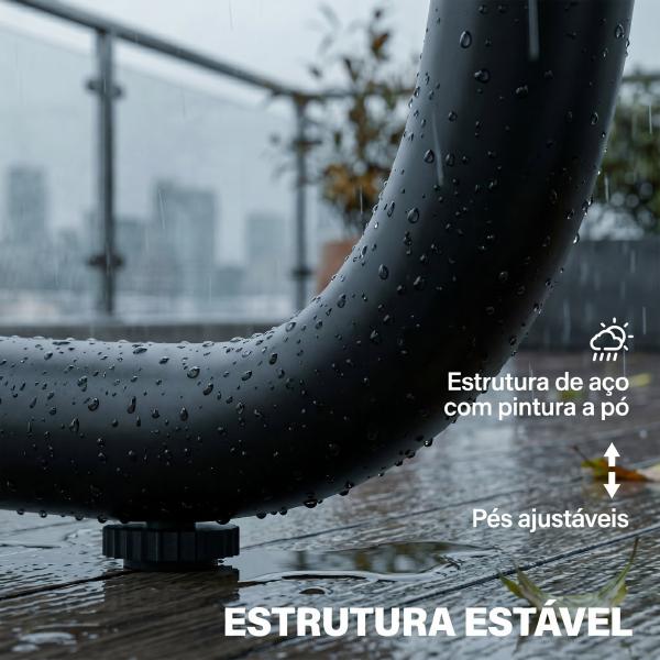 Conjunto de Jardim de 4 Peças Móveis de Exterior com 2 Sofás de 2 Lugares 2 Mesas de Vidro Almofadas Capas Removíveis Preto e Bege