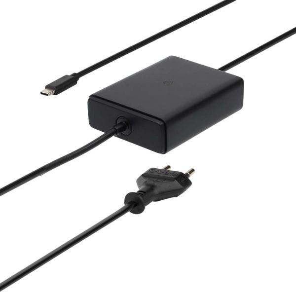 Adaptador/Transformador Universal USB - C GaN 45W (Preto) - NEDIS
