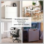 Mesa Dobrável de Jantar Mesa de Cozinha com Folha Abatível 4 Compartimentos Até 3 Pessoas 78,5x91x93 cm Branco