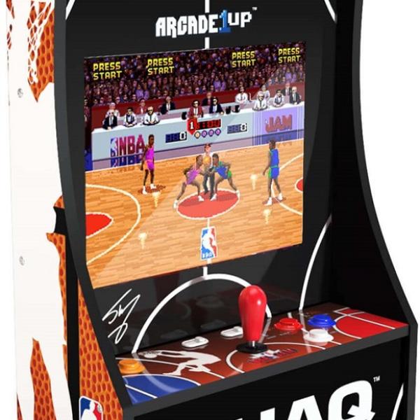 Máquina de Jogos NBA Jam c/ Ecrã 17 (3 Jogos Arcade) - ARCADE1UP