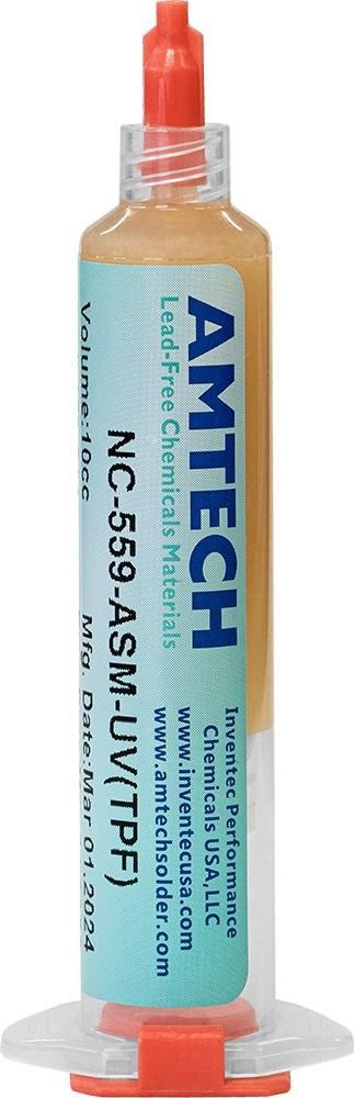 Flux em Gel p/ Soldar SMD, Seringa 10ml - AMTECH