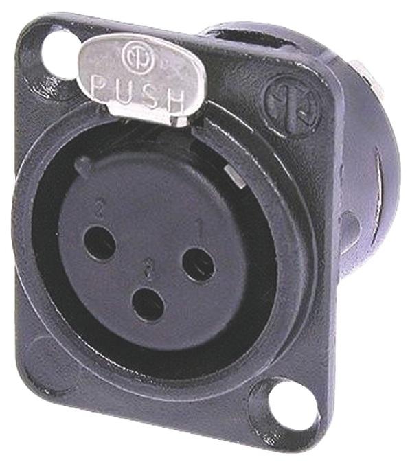 Ficha Canon Femea Painel - NEUTRIK