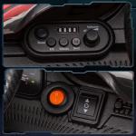 Carro Elétrico para Crianças Maserati Gran Turismo Folgore 12V Controlo Remoto Faróis Buzina e Música MP3 98x59x43 cm Vermelho