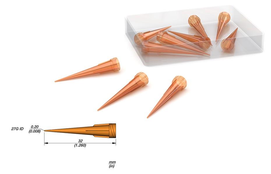 Pack 10x Ponteiras Dispensadoras de Pasta de Soldar 27G (0,20 mm) - JBC