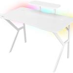 Mesa Gaming Holm 320 RGB (Branco) - GENESIS