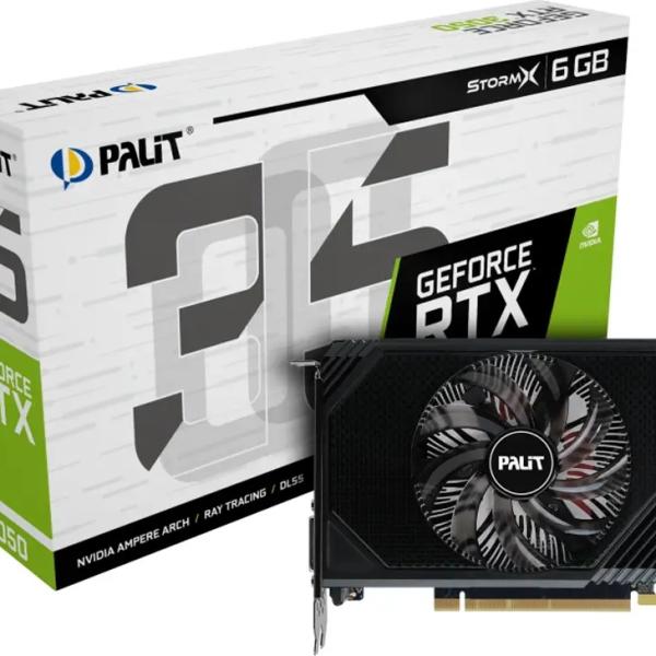 Placa Gráfica NVIDIA GeForce RTX 3050 Ampere StormX 6GB GDDR6 - PALIT
