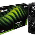 Placa Gráfica NVIDIA GeForce RTX 5050 Blackwell Dual 8GB GDDR6 DLSS4 - PALIT