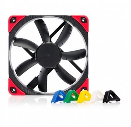 Ventoinha NF - S12A PWM Chromax 120mm (Preto) - NOCTUA