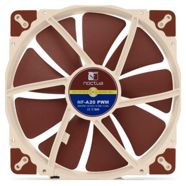 Ventoinha NF - A20 200mm 800 RPM 4 Pinos - NOCTUA