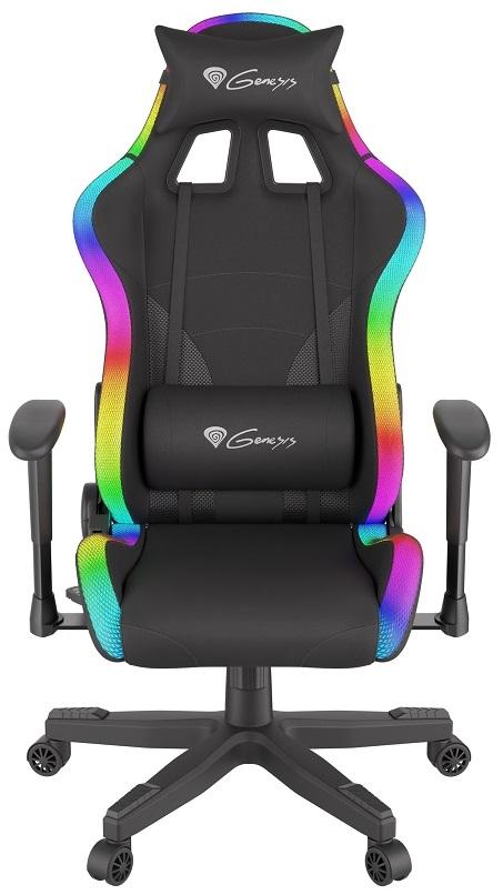 Cadeira Gaming Trit 600 RGB (Preto) - GENESIS