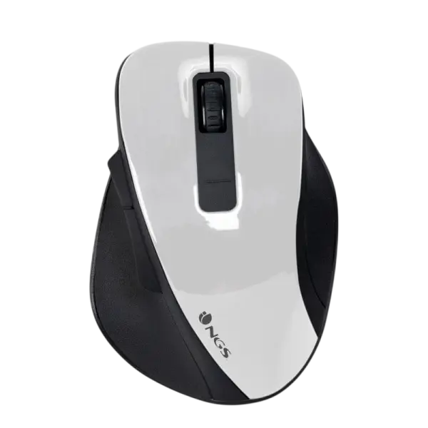 Rato Bow Wireless 1600DPI (Branco) - NGS