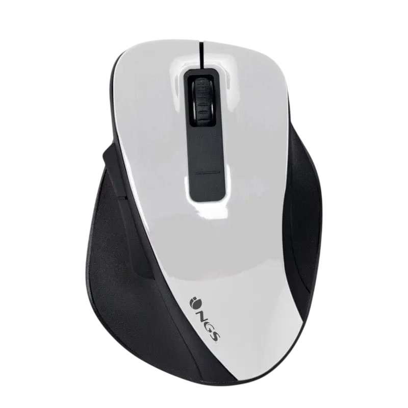 Rato Bow Wireless 1600DPI (Branco) - NGS