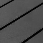 Conjunto de 9 Estrados 30x30 cm com Área de 0,81 m² para Exterior e Interior Estrados com Sistema Clique com Superfície Antiderrapante para Balcão Terraço Jardim Preto