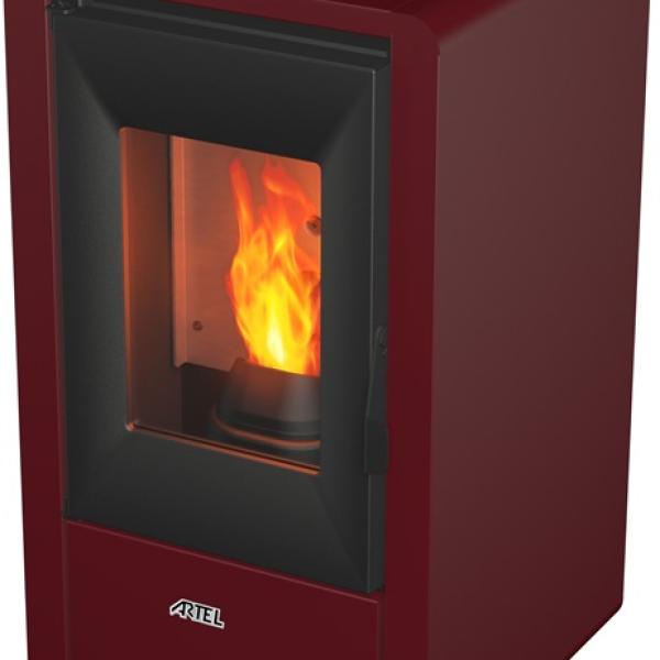 Salamandra de Pellets 6,2kW Nina 6 (Bordeaux) - ARTEL