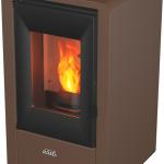 Salamandra de Pellets 6,2kW Nina 6 (Rust) - ARTEL