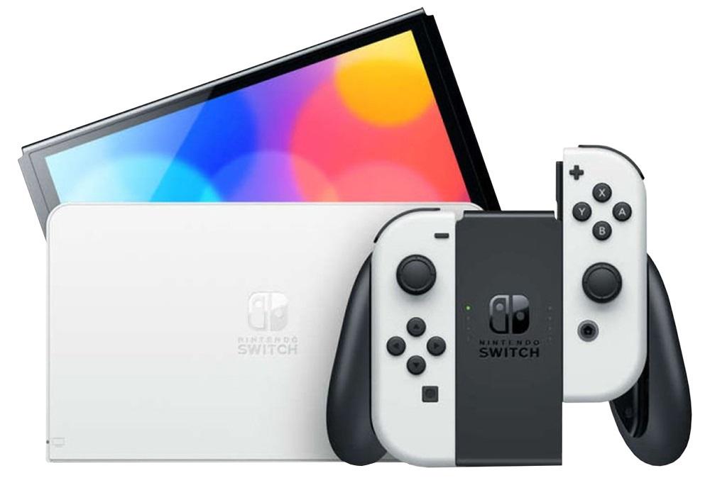 Consola Switch Modelo OLED 64GB (Branco) - NINTENDO (Recondicionada)