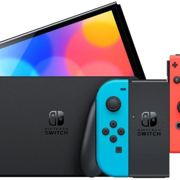 Consola Switch Modelo OLED 64GB (Azul/Vermelho) - NINTENDO