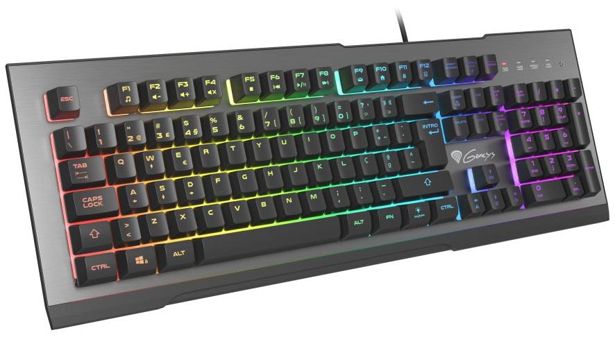 Teclado Gaming Rhod 500 RGB Layout PT (Prateado) - GENESIS