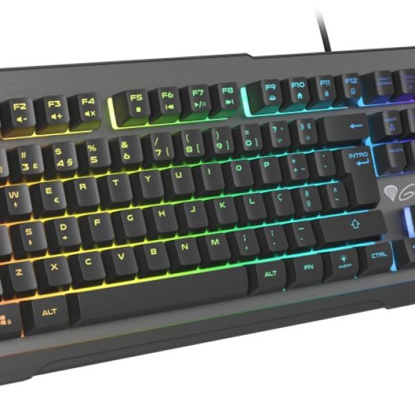 Teclado Gaming Rhod 500 RGB Layout PT (Prateado) - GENESIS