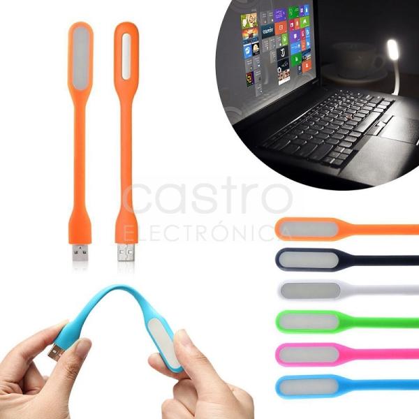 Luz Led Flexivel USB (Rosa)