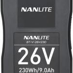Bateria V - Mount 26V 230WH p/ Luzes Forza 500/Mixpanel 150 - NANLITE