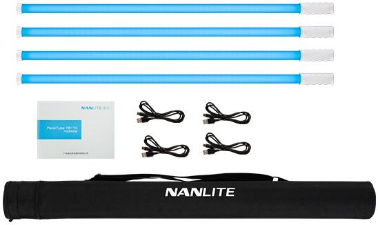 Pack 4x Tubos de LEDs PavoTube T8 - 7X - NANLITE
