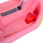 Mota elétrica Infantil para crianças acima de 3 anos com Bagagem 6V de Bateria 108x51x75cm Rosa