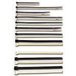 Abraçadeiras de Fivela 100 x 2,5mm Branco (100pcs)